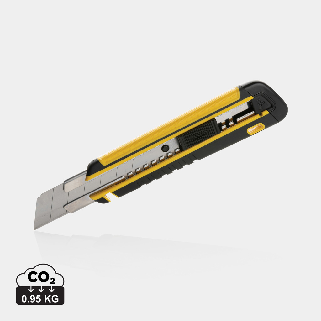 Promo  Refillable RCS rplastic heavy duty snap-off knife soft grip