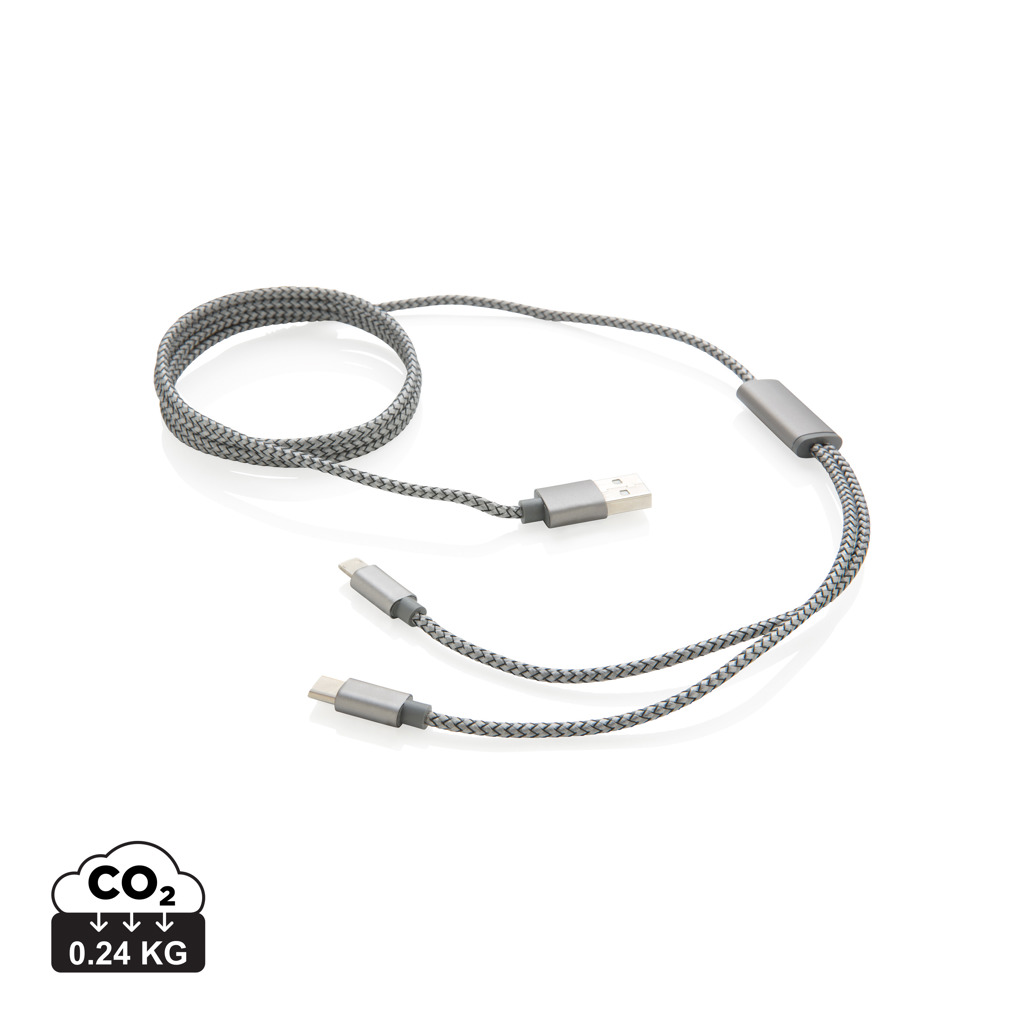 Promo  3-in-1 braided cable