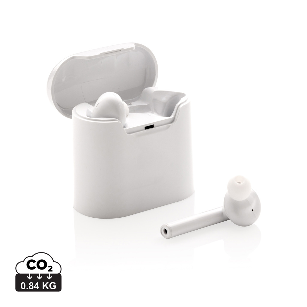 Promo  Liberty wireless earbuds in charging case