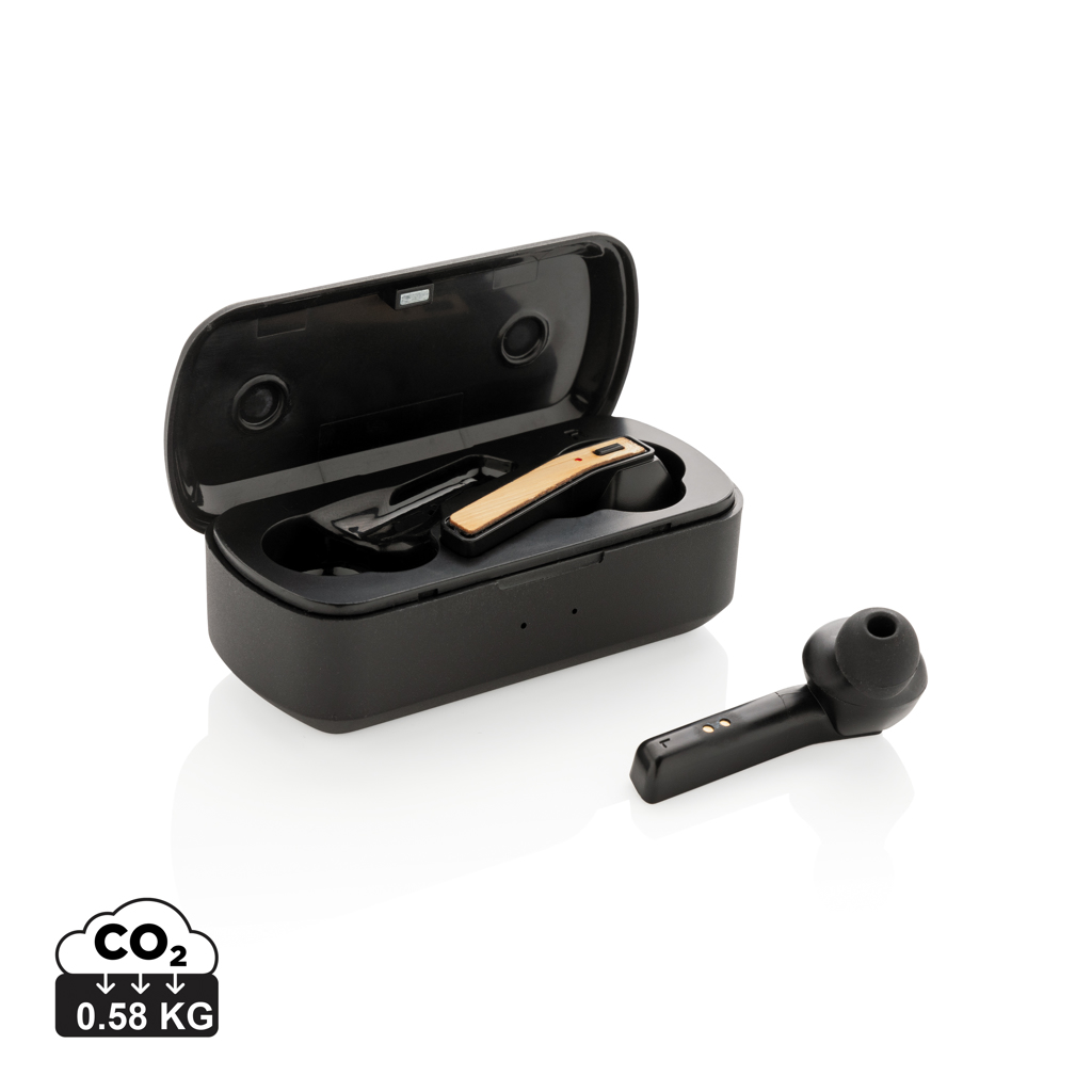Promo  Bamboo Free Flow TWS earbuds in case