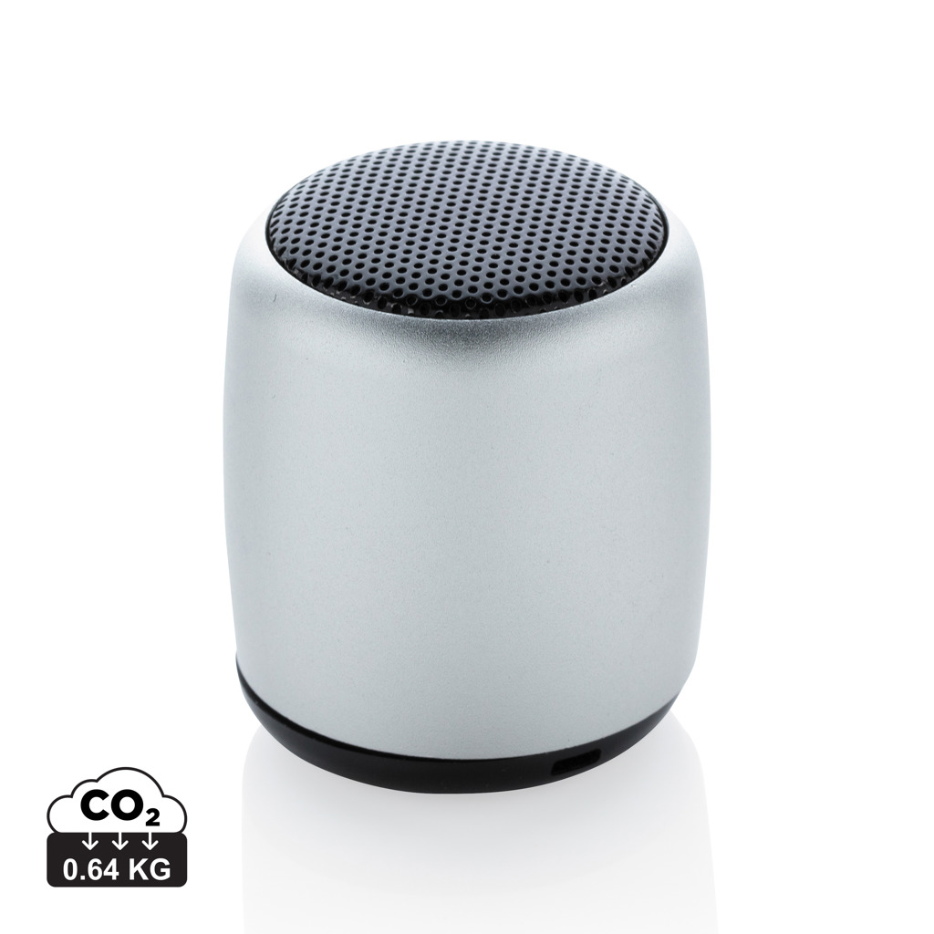 Promo  Mini aluminium wireless speaker