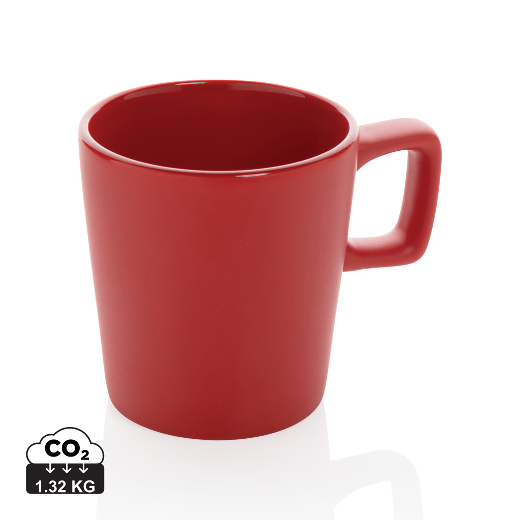 Ceramic modern coffee mug s tiskom 