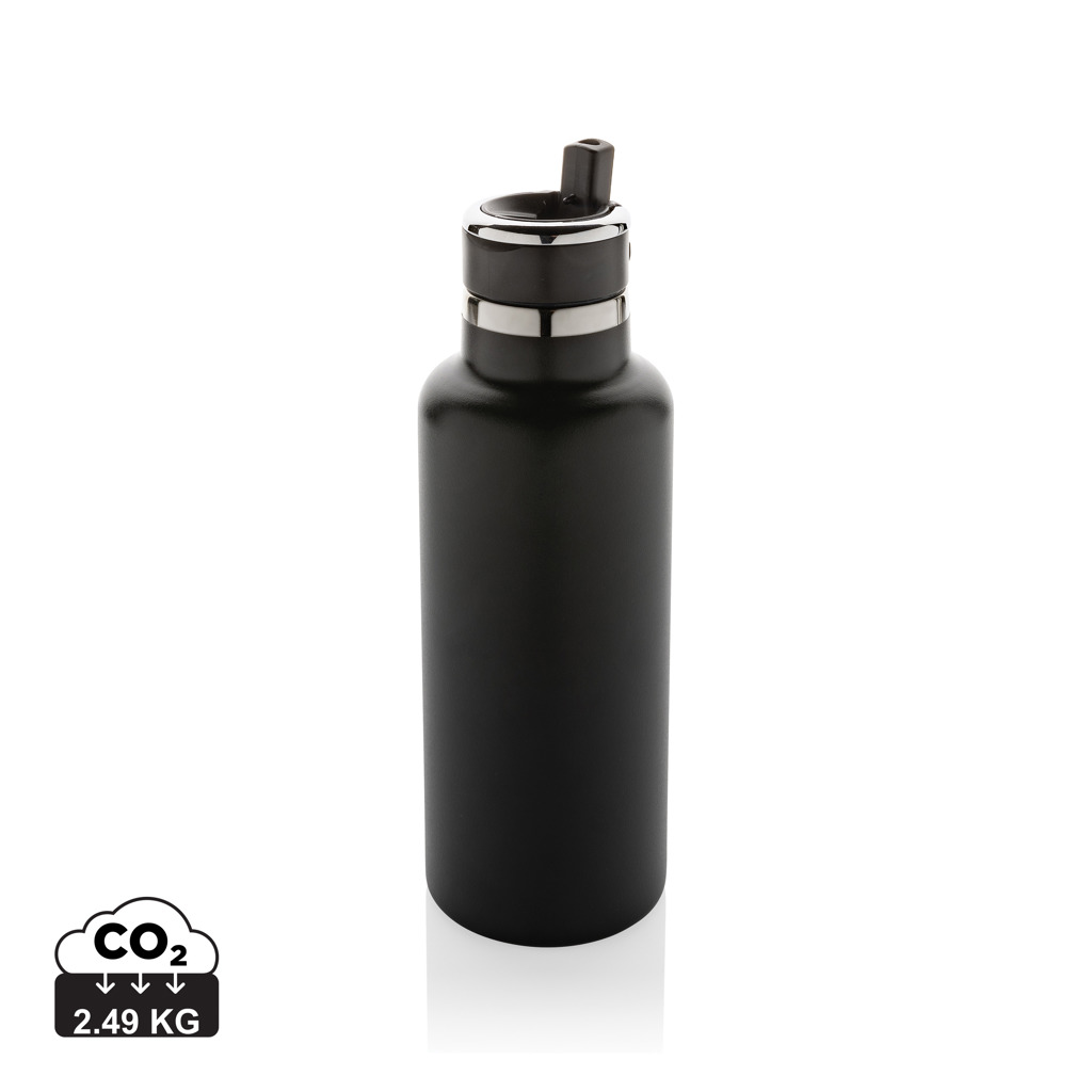 Hydro RCS recycled stainless steel vacuum bottle with spout s tiskom 