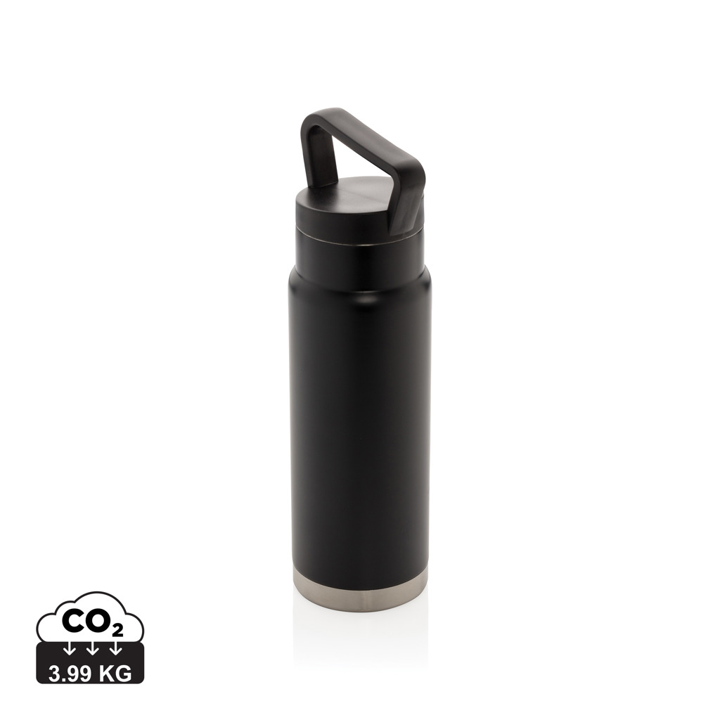 Leakproof vacuum on-the-go bottle with handle s tiskom 