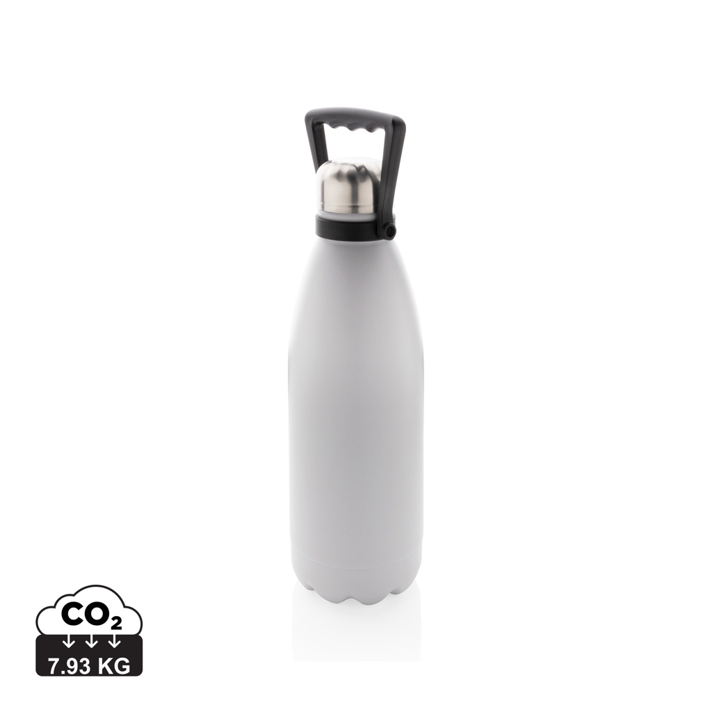 ​Large vacuum stainless steel bottle 1.5L s logom 