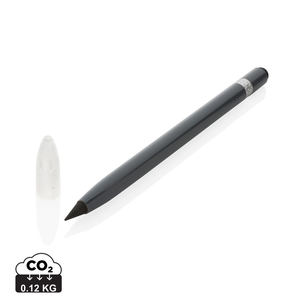 Promo  Aluminum inkless pen with eraser