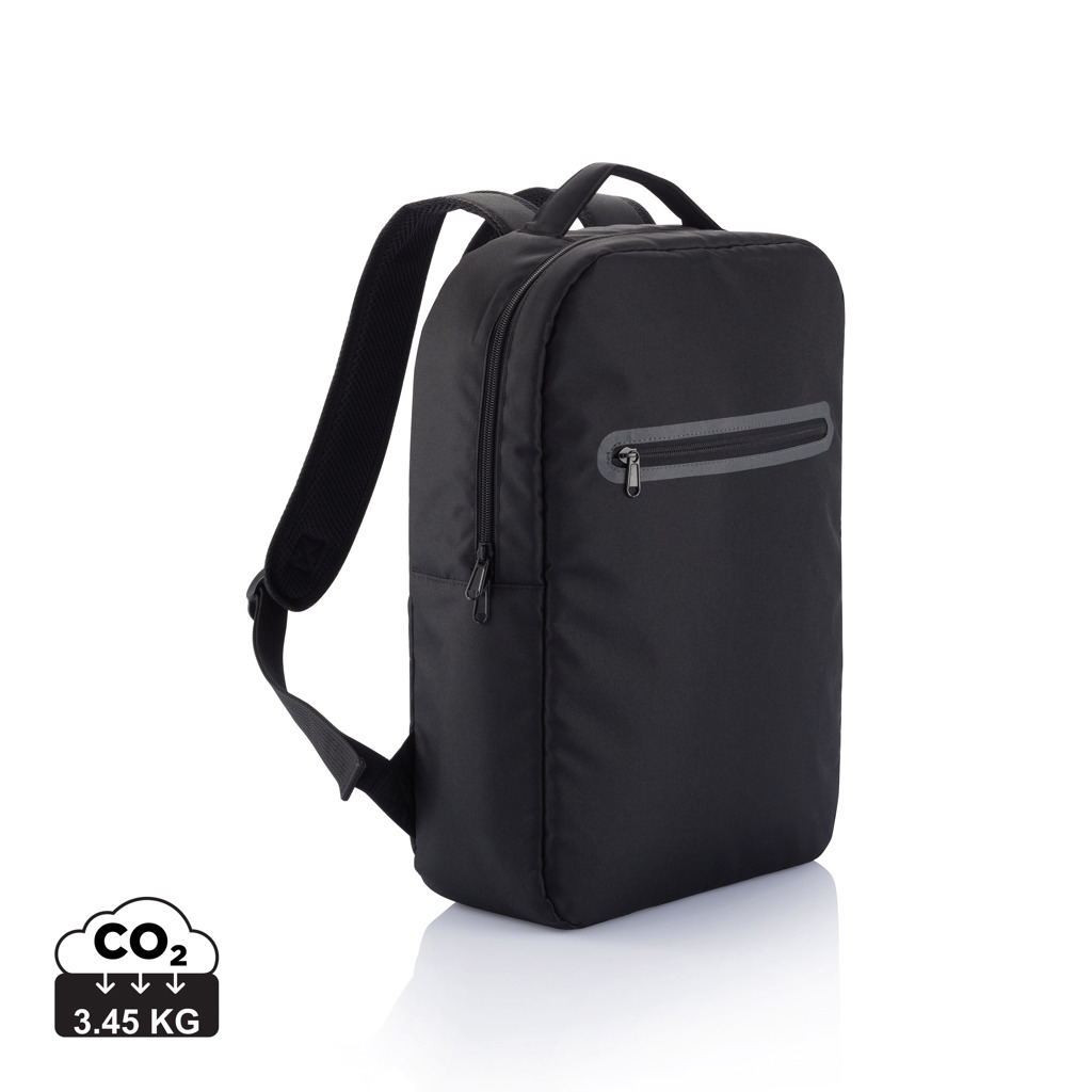 Promo  London ruksak za laptop od poliestera 300D, crne boje