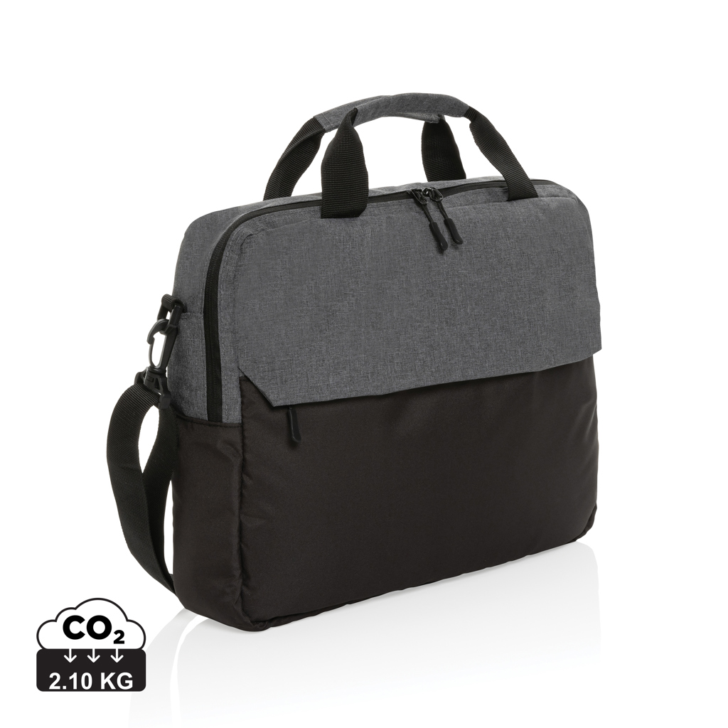 Kazu AWARE™ RPET basic 15.6 inch laptop bag s tiskom 