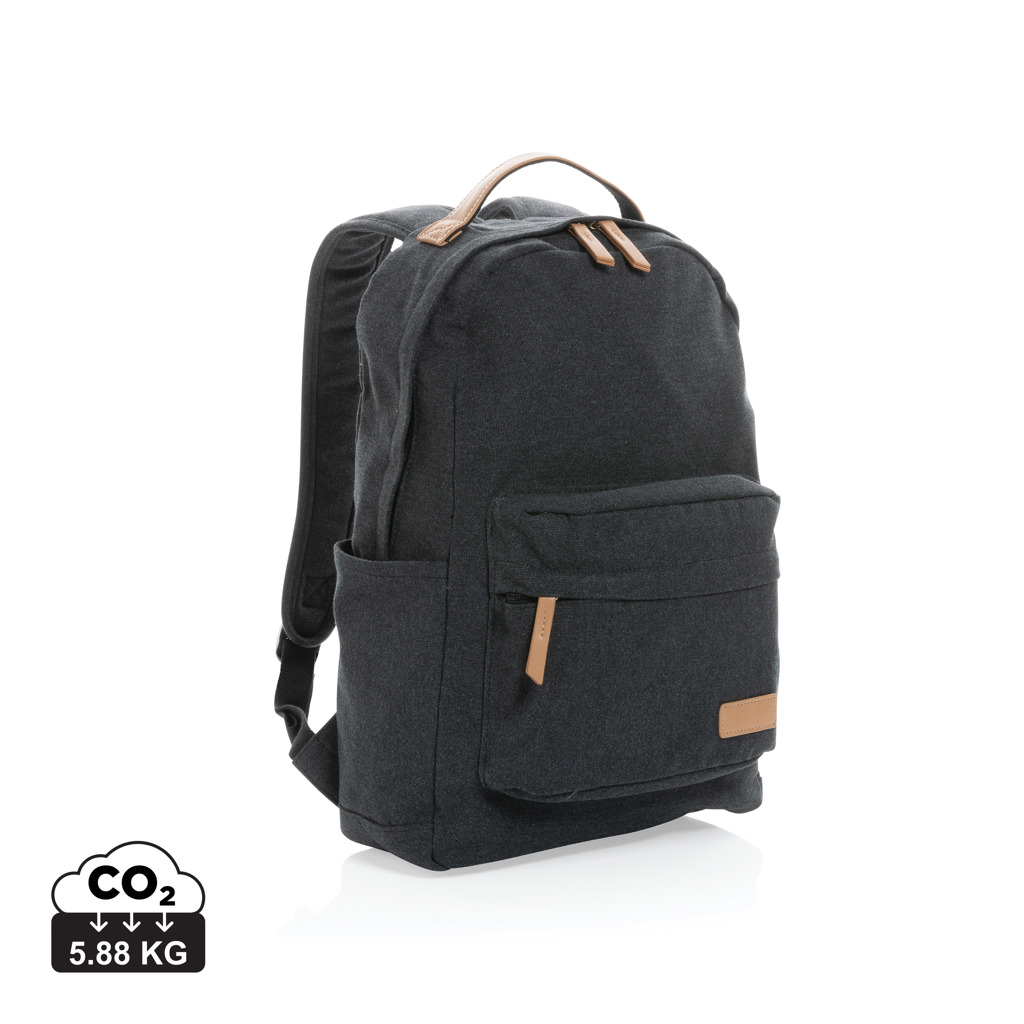 Promo  Impact AWARE™ 16 oz. recycled canvas backpack