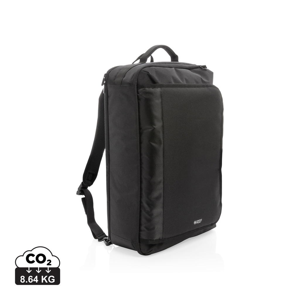 Promo  Swiss peak convertible travel backpack PVC free