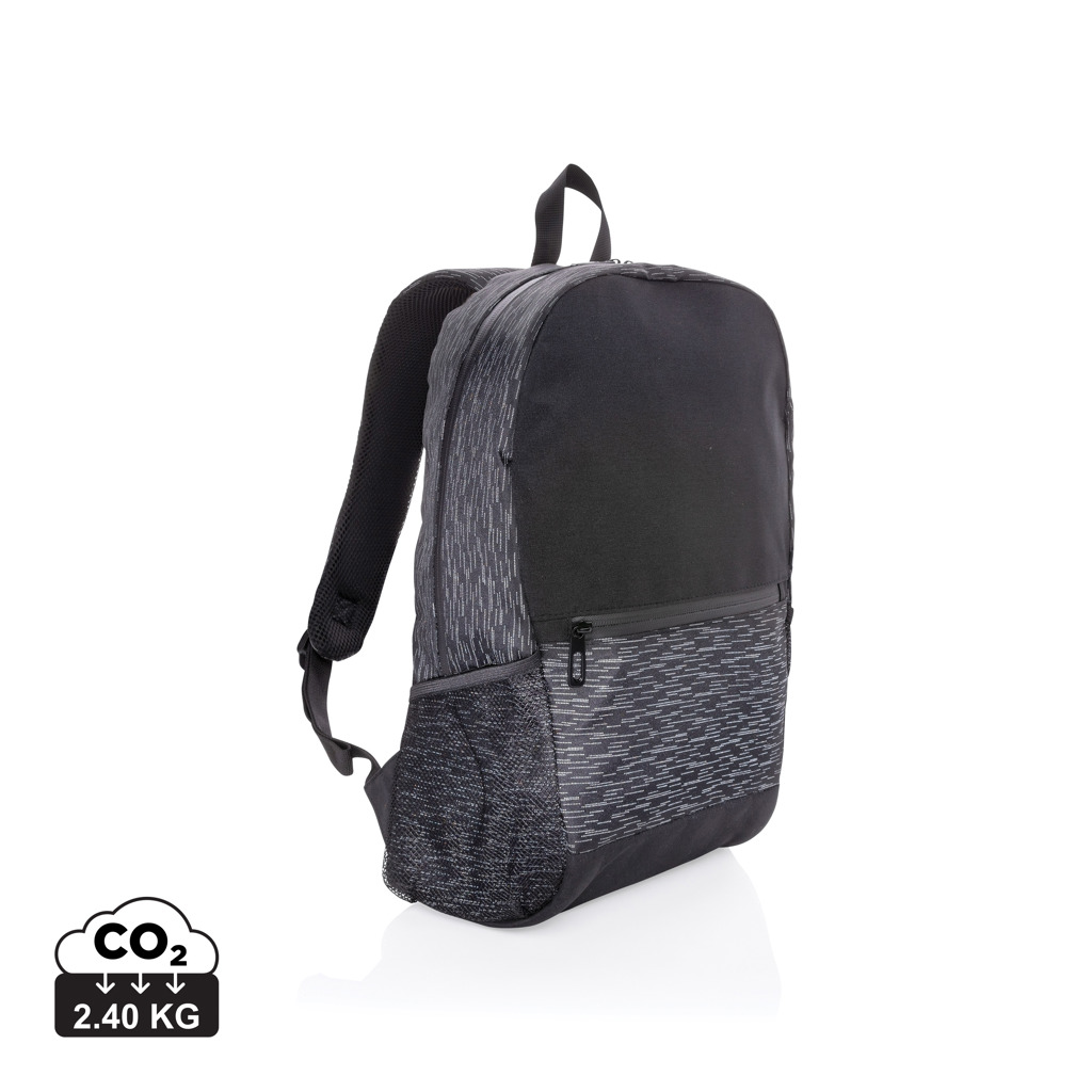 Promo  AWARE™ RPET Reflective laptop backpack
