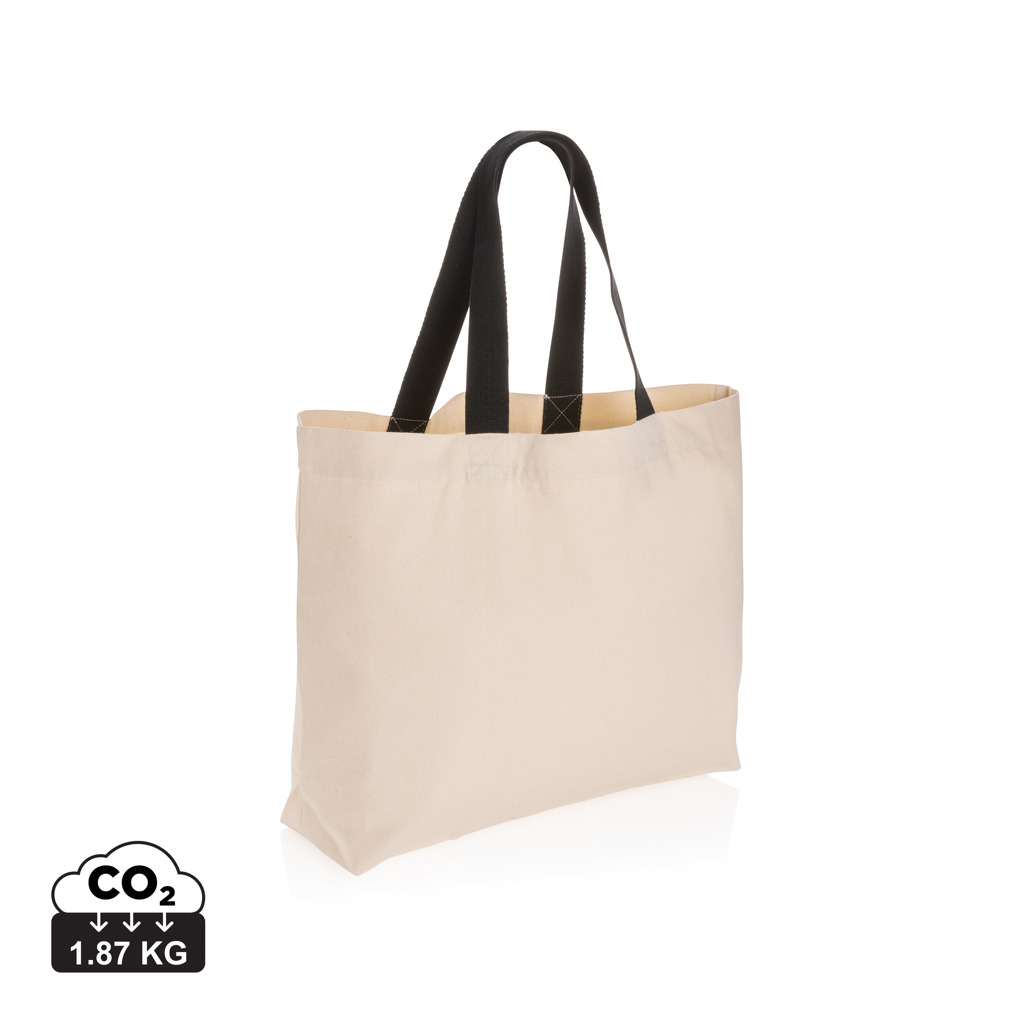 Impact Aware™ 240 gsm rcanvas large tote undyed s logom 