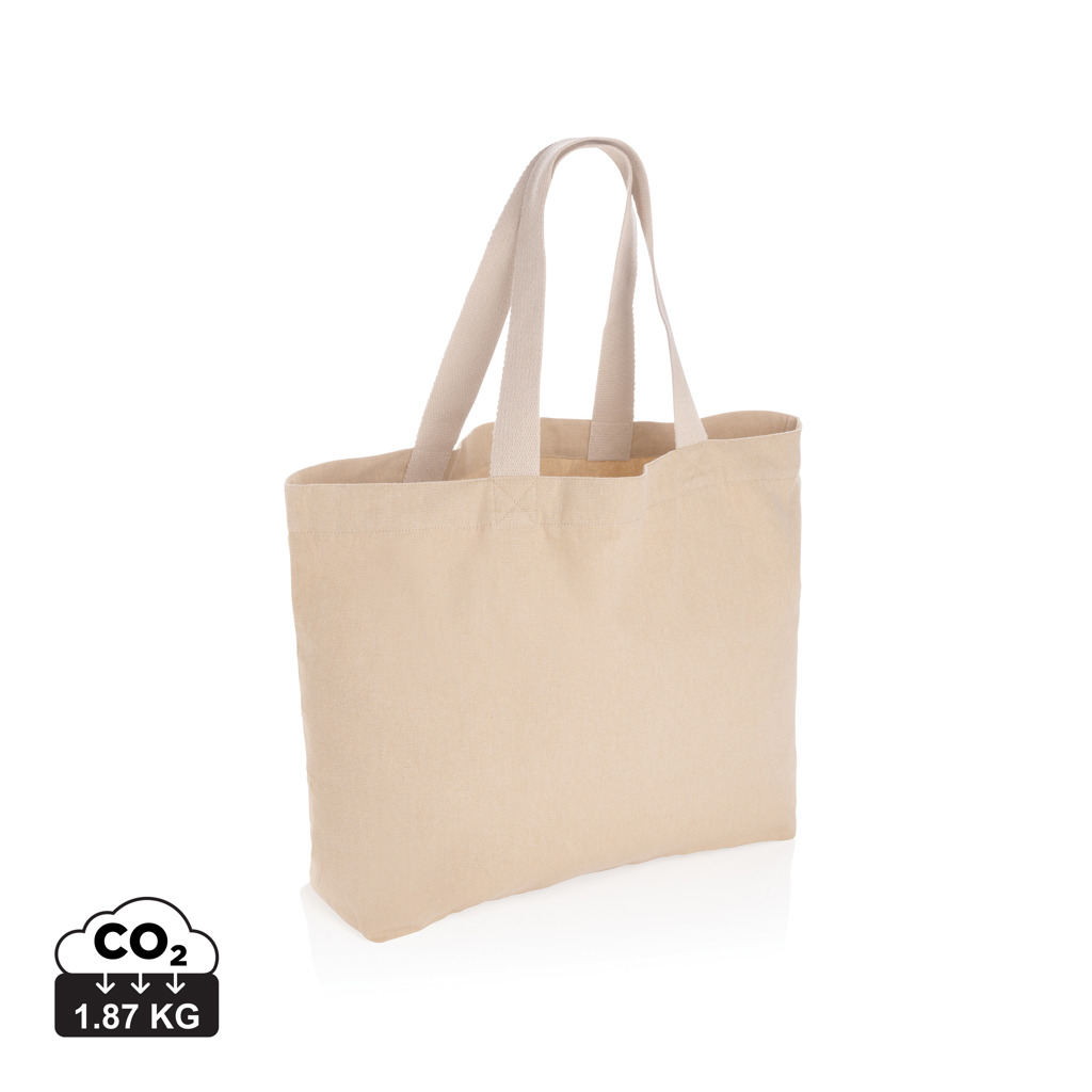 Impact Aware™ 240 gsm rcanvas large tote undyed s logom 