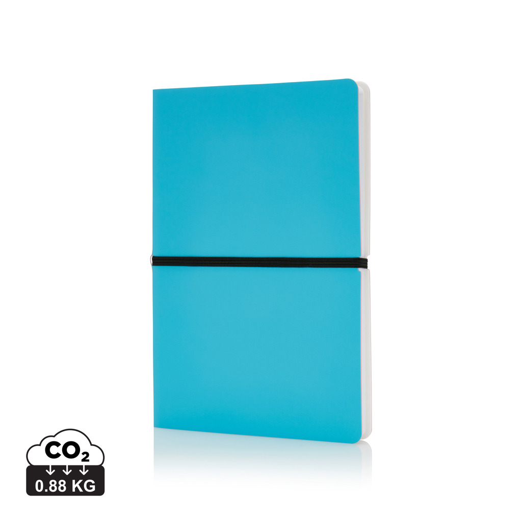 A5 bilježnica, plave boje s tiskom 