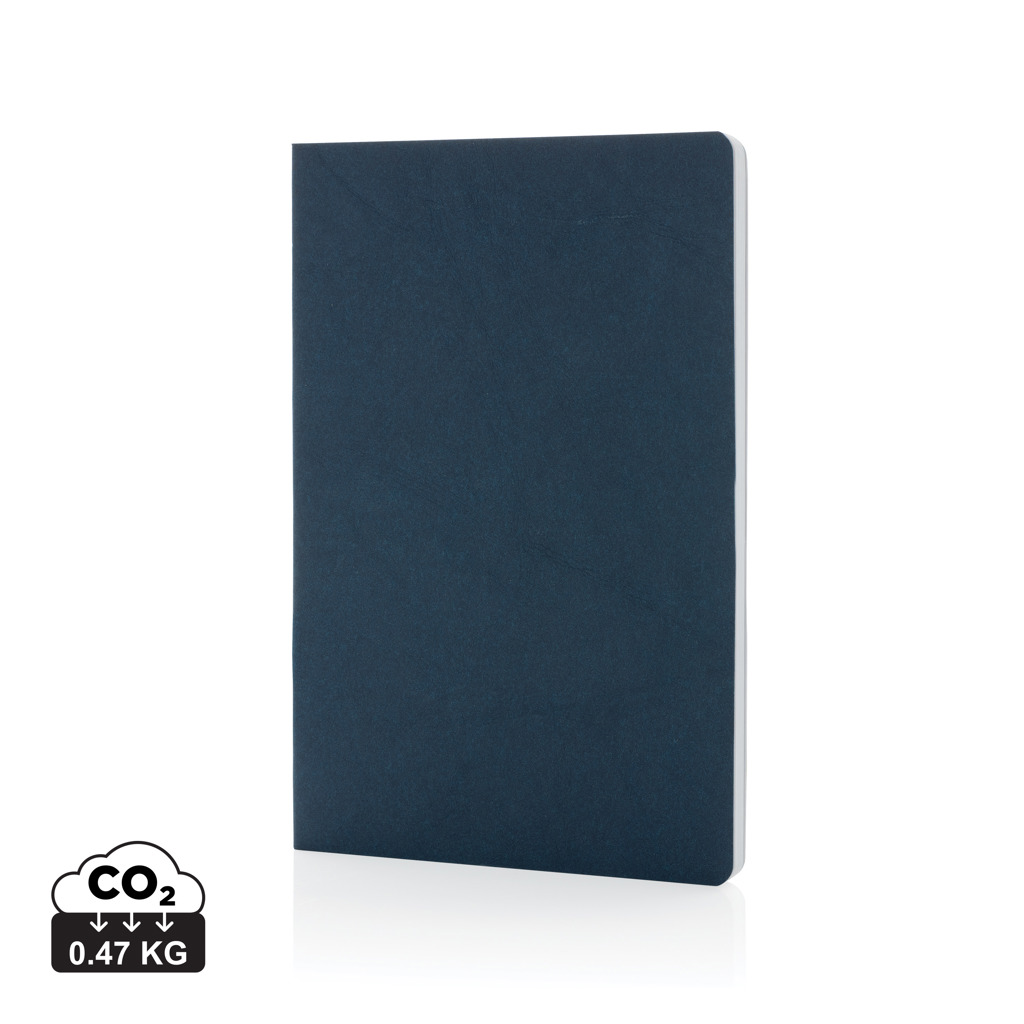 Salton A5 GRS certified recycled paper notebook s tiskom 