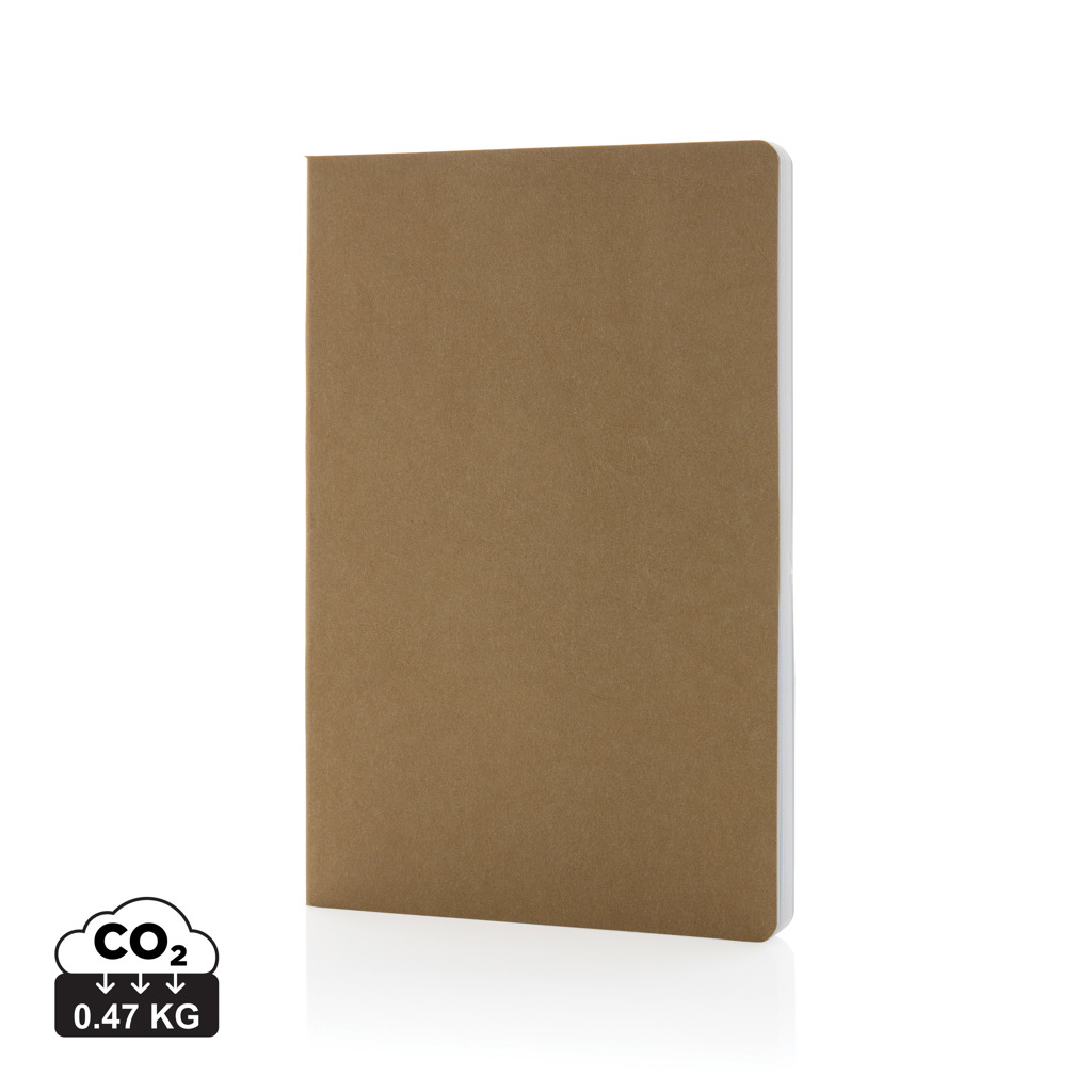 Salton A5 GRS certified recycled paper notebook s tiskom 