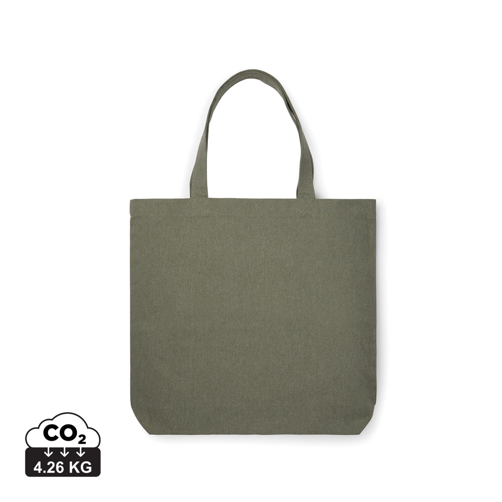 VINGA Hilo AWARE™ recycled canvas tote bag s logom 