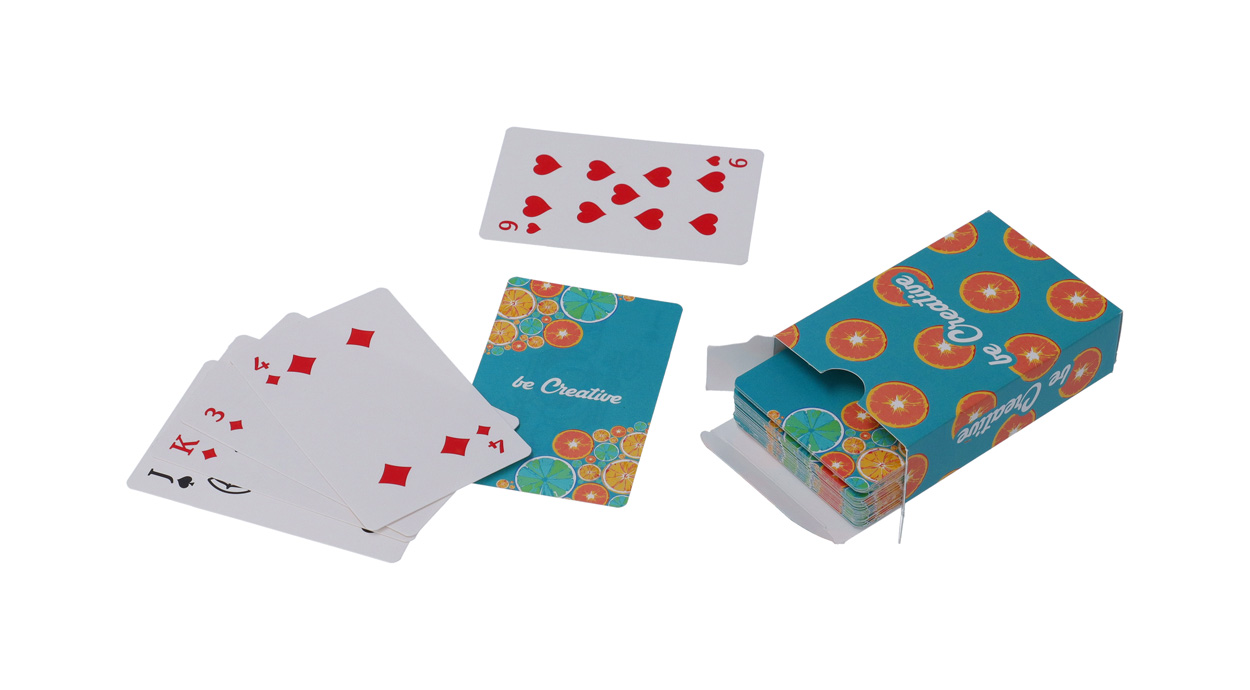 Promo  CreaCard custom playing cards
