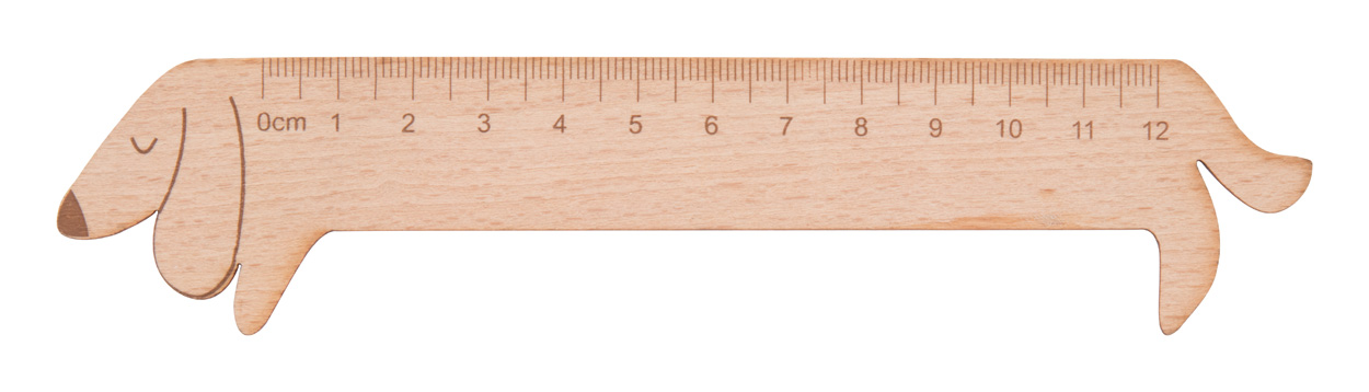 Promo  Looney drveno ravnalo od 13 cm