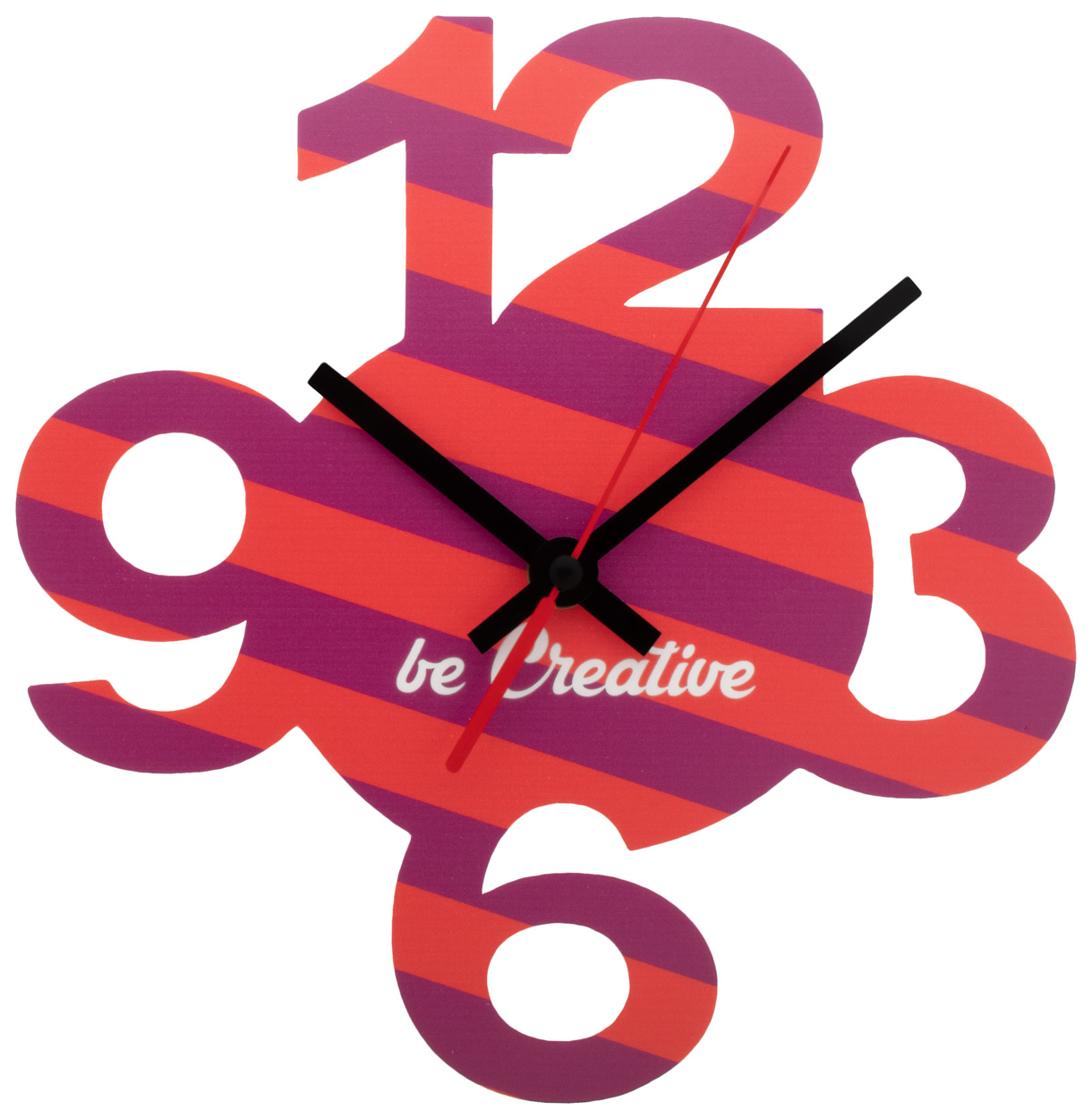 Promo  BeTime 12, Zidni sat od PVC pjene s kustomiziranom grafikom 