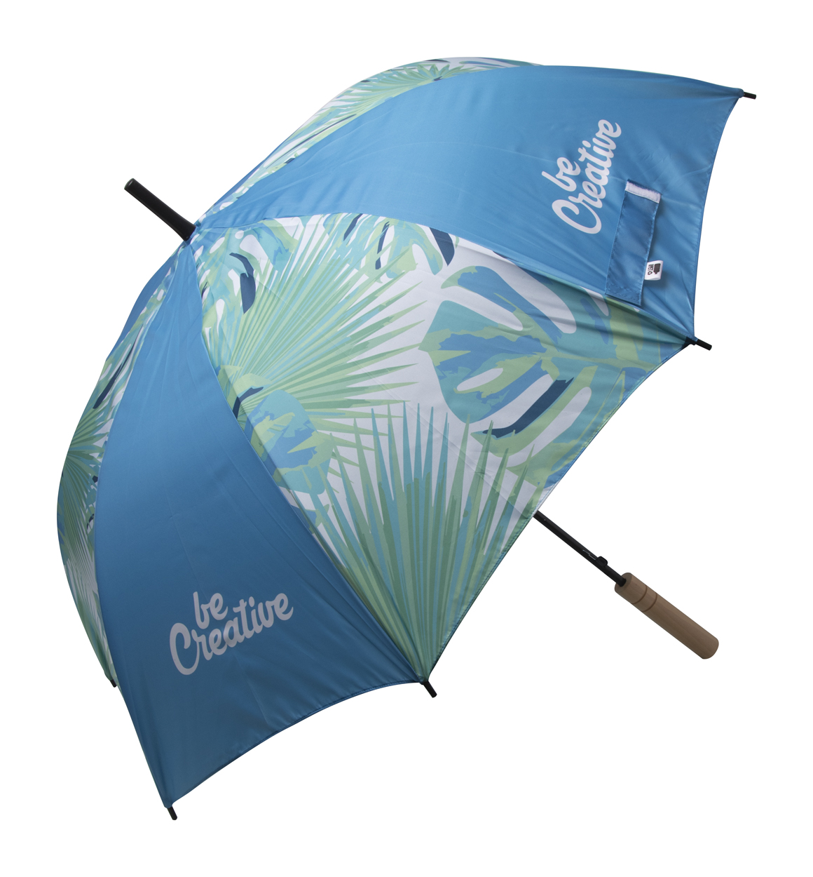 CreaRain Eight RPET custom umbrella s tiskom 