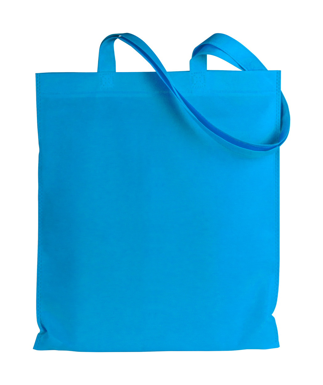 Jazzin, torba za kupovinu od netkanog materijala sa dugim ručkama, bijele boje s logom 