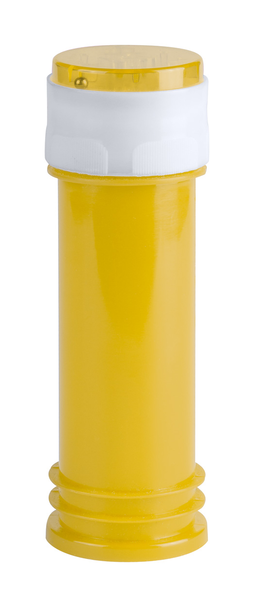 Promo  Bujass plastična bočica za mjehuriće, žute boje