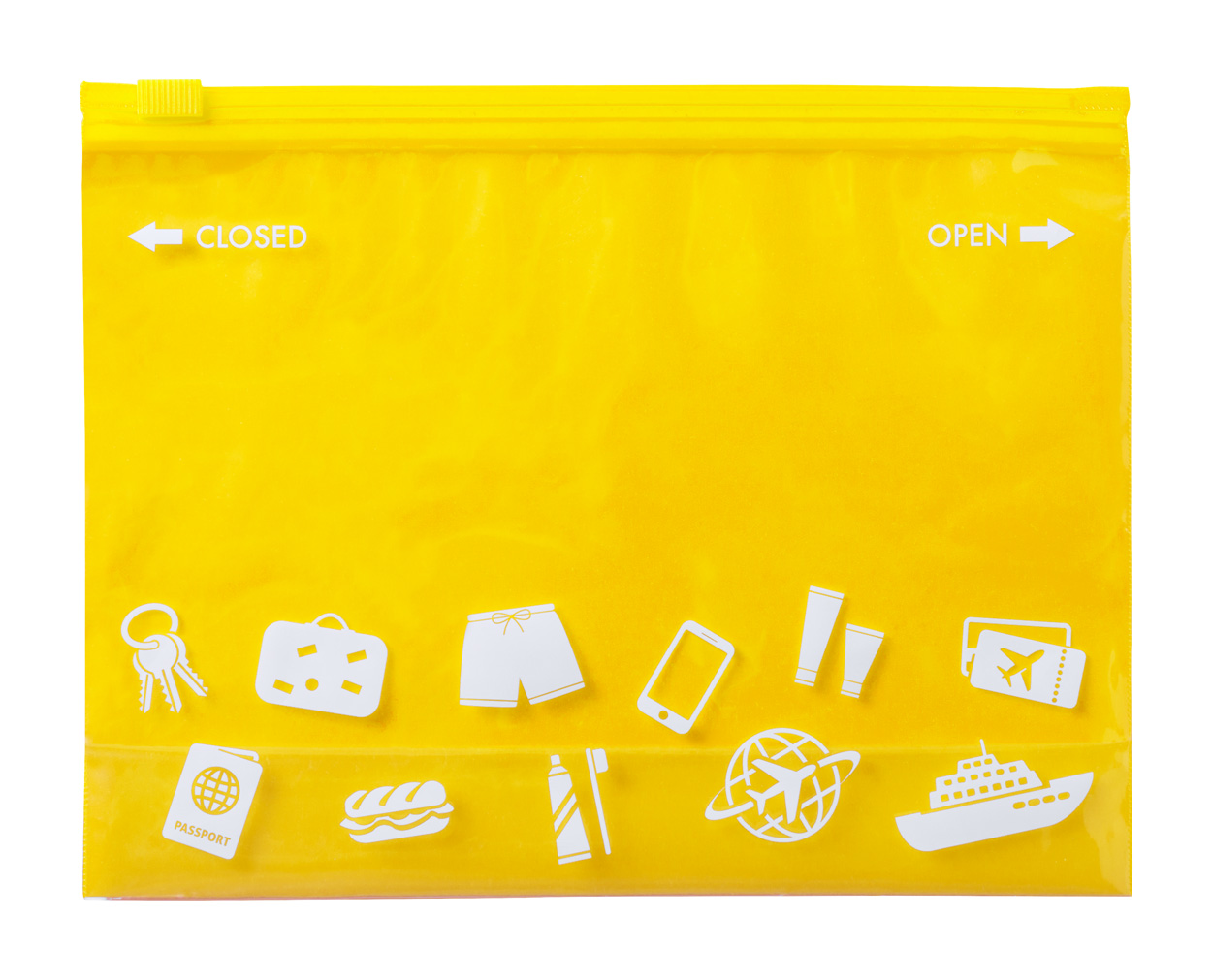 Promo  Dusky, višenamjenska torbica s patentnim zatvaračem, žute boje