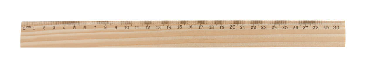Promo  ThreeO drveno ravnalo od 30 cm