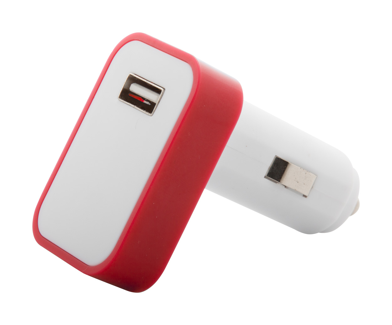 Promo Waze USB za automobil s napajanje i upaljačem za automobil i LED svjetiljkom, crvene boje