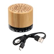 Promo  Bamboo Bluetooth speaker Fleedwood