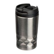 Stainless steel mug with lid Roma s logom 