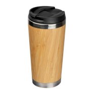 Stainless steel thermo mug Bamboogarden s logom 