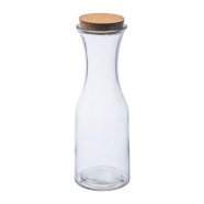 Promo  Glass Carafe with cork lid