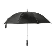 XL kišobran, Hurrican, crne boje s tiskom 