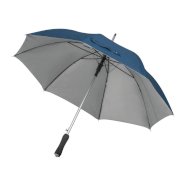 Automatski kišobran s UV zaštitom, Avignon, tamno plave boje s tiskom 