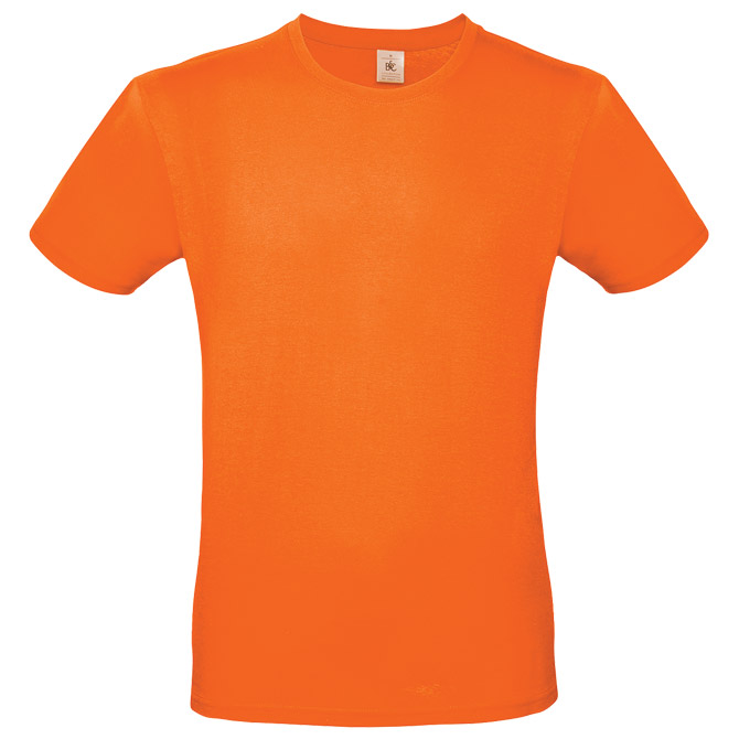 Majica kratki rukavi B&C #E150 narančasta XS s tiskom 