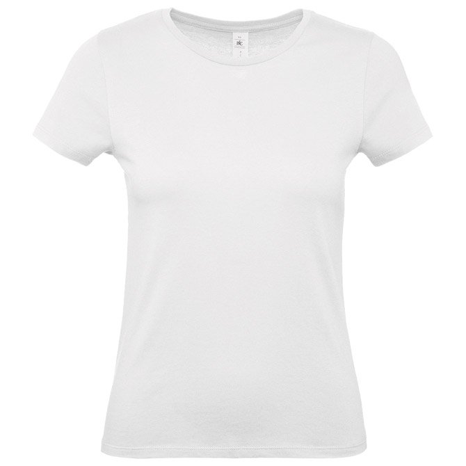 Majica kratki rukavi B&C #E190/women bijela XL s tiskom 