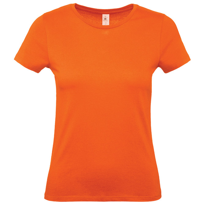 Majica kratki rukavi B&C #E150/women narančasta M s tiskom 