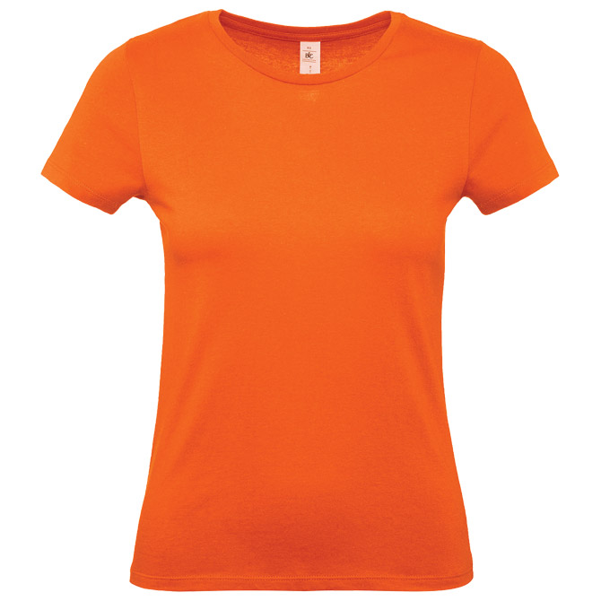 Majica kratki rukavi B&C #E150/women narančasta L s tiskom 