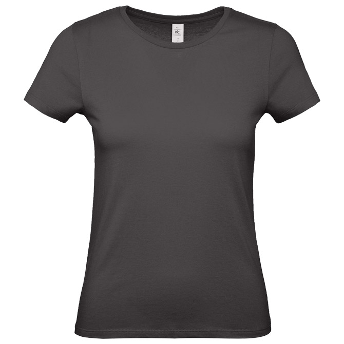 Majica kratki rukavi B&C #E150/women isprana crna S s tiskom 