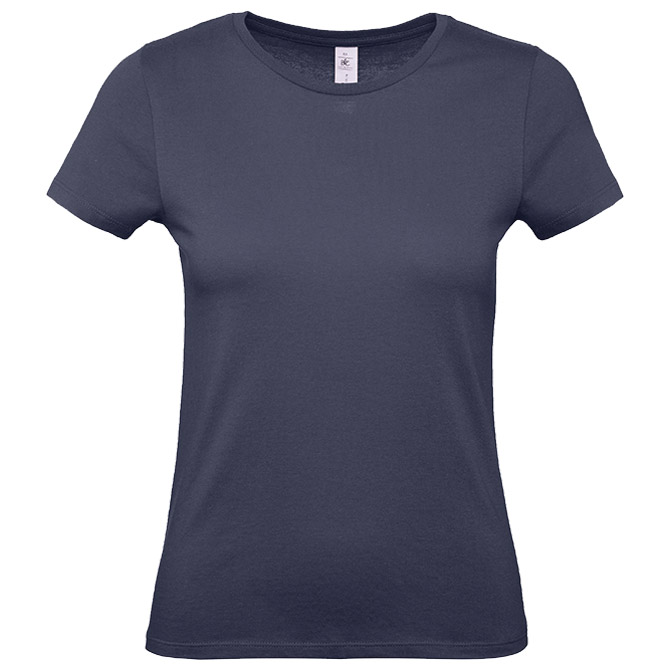 Majica kratki rukavi B&C #E150/women urban tamno plava XS s tiskom 