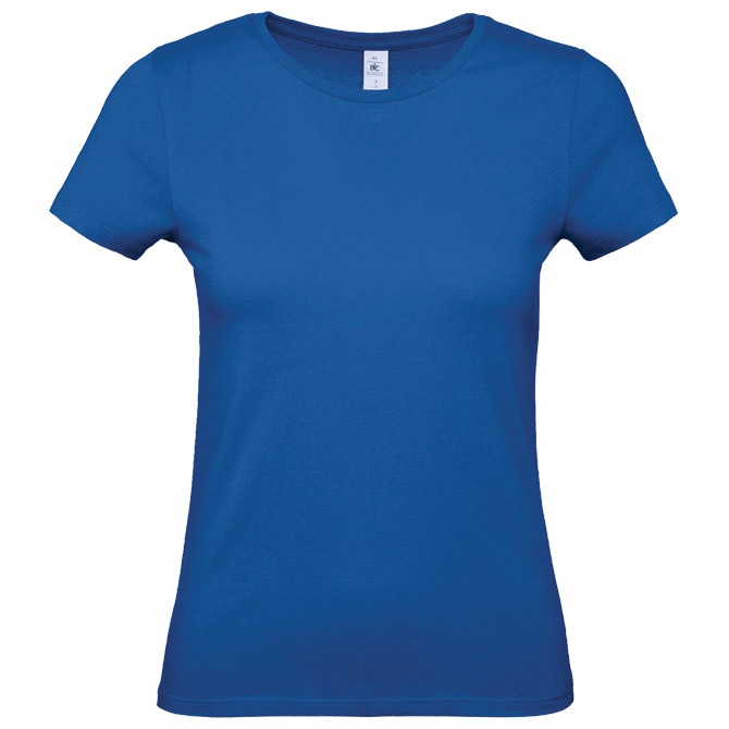 Majica kratki rukavi B&C #E150/women zagrebačko plava M s tiskom 