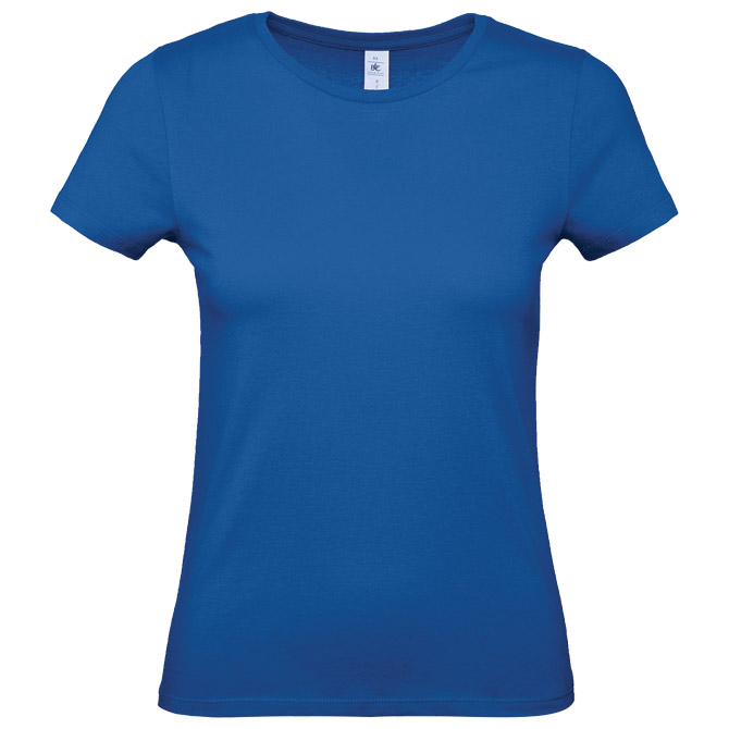 Majica kratki rukavi B&C #E150/women zagrebačko plava L s tiskom 