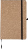Recycled leather notebook (A5) Gianna s tiskom 