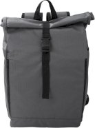 RPET polyester (600D) rolltop backpack Evie s tiskom 