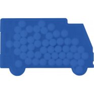 Promo  Mint kutija u obliku kamiona, 5,5g bez šećera, bijele boje,  žute boje,  kobalt plave boje