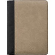 A5 Pad folio with PU cover, brown s logom 