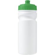 Boca za piće od 100% reciklirane plastike (500ml), bijele boje s tiskom 