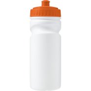 Boca za piće od 100% reciklirane plastike (500ml), bijele boje s tiskom 